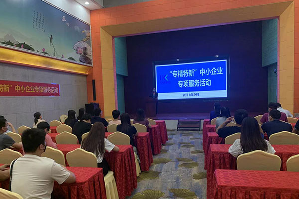 太阳GG助力“专精特新”惠企政策宣讲会（丽城。