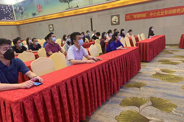 太阳GG助力“专精特新”惠企政策宣讲会（丽城。