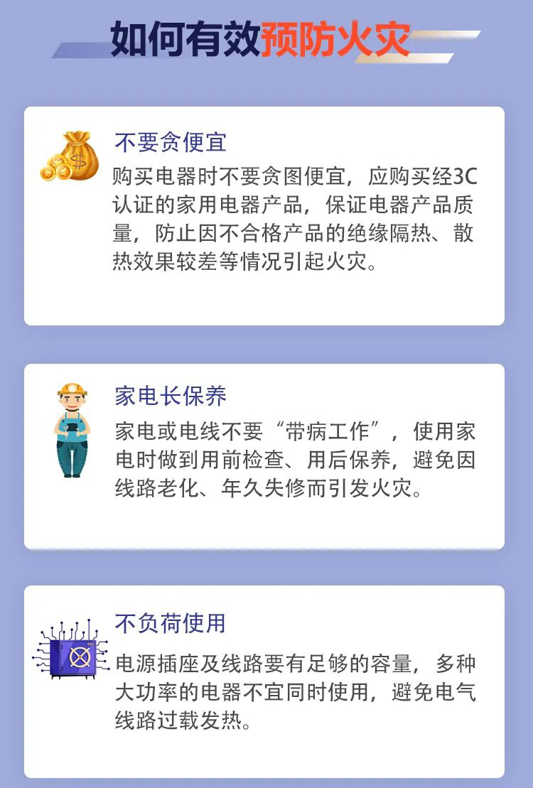 科普丨家用电器消防清静，要注重那些事项？